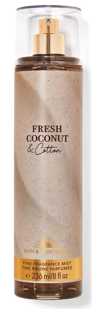 Bath & Body Works Fresh Coconut And Cotton Fine Fragrance Mist