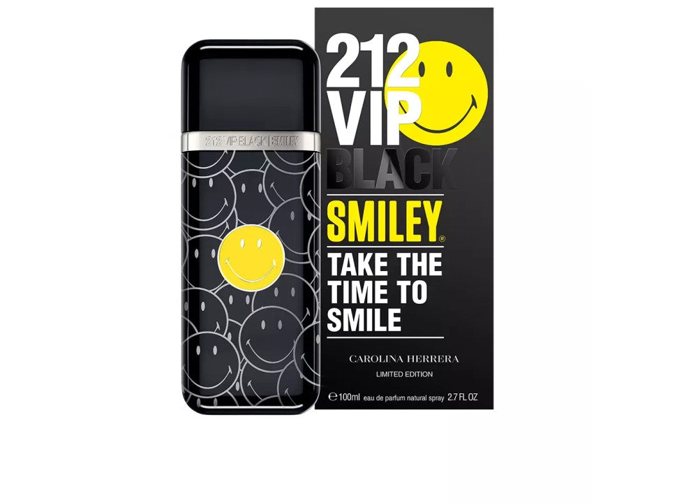 Carolina Herrera 212 VIP Black Smiley
