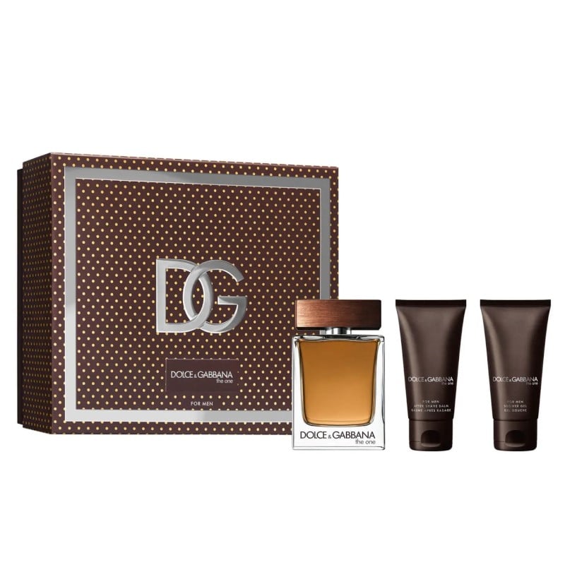 Dolce & Gabbana The One With After Shave Balm And Shower