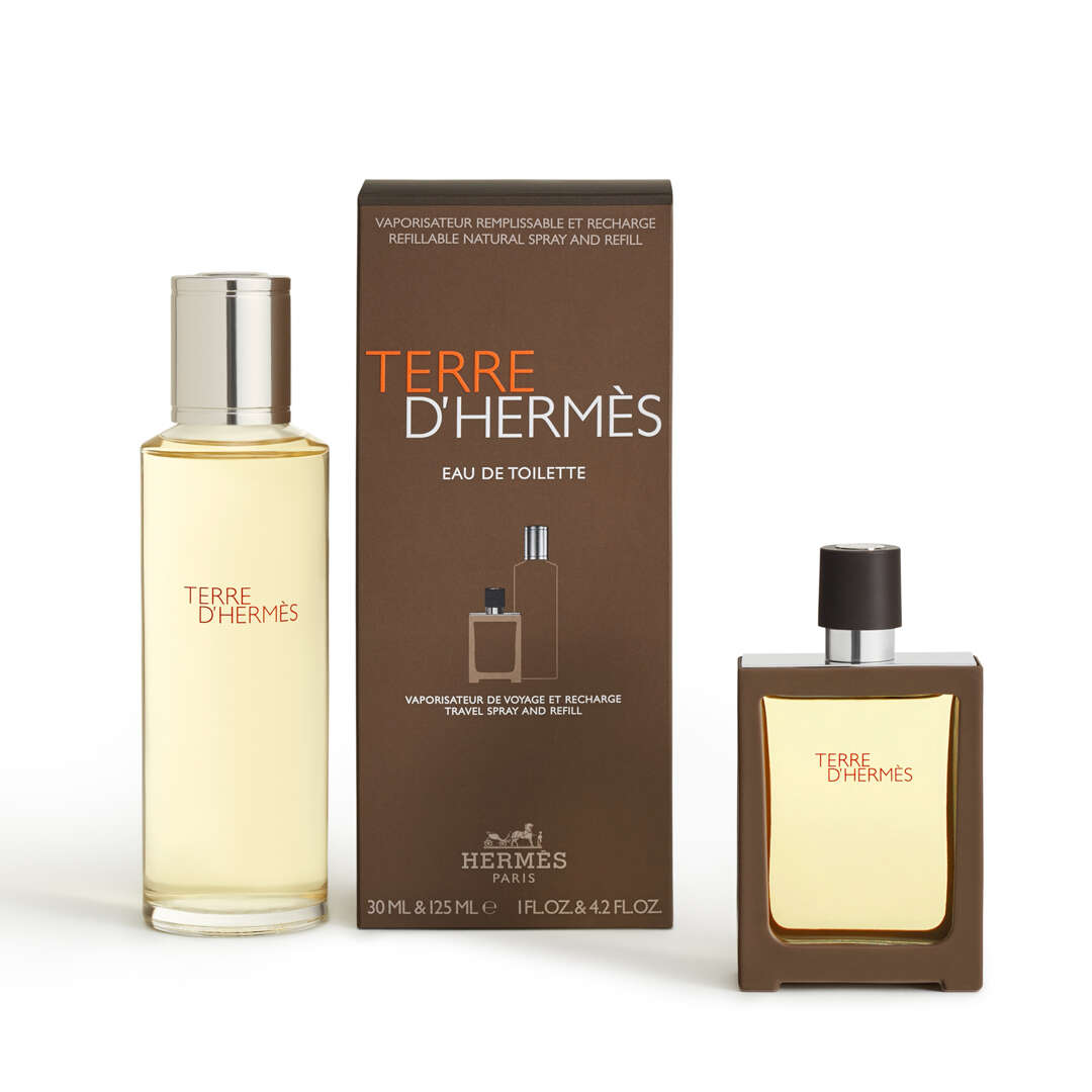Hermes Terre D` Hermes Refillable Travel Set