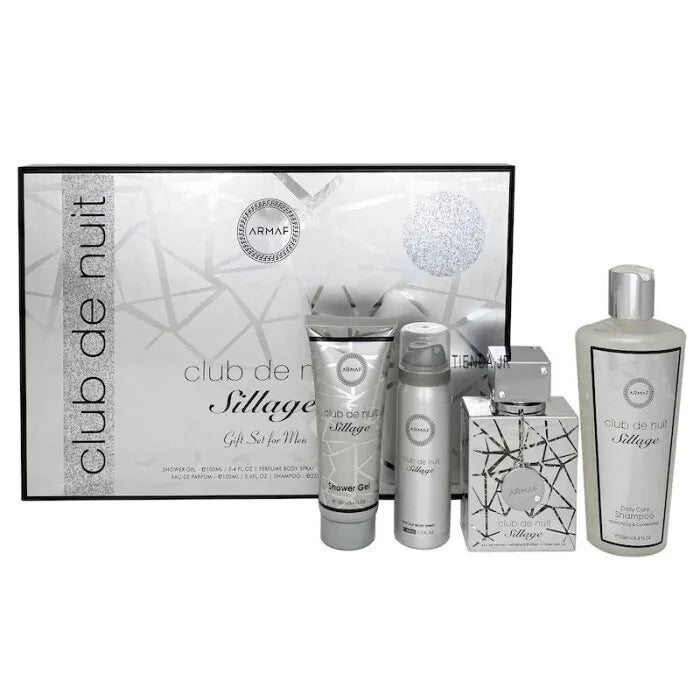 Armaf Club de nuit Sillage 4 - piece Gift Set - Scents Avenue NG