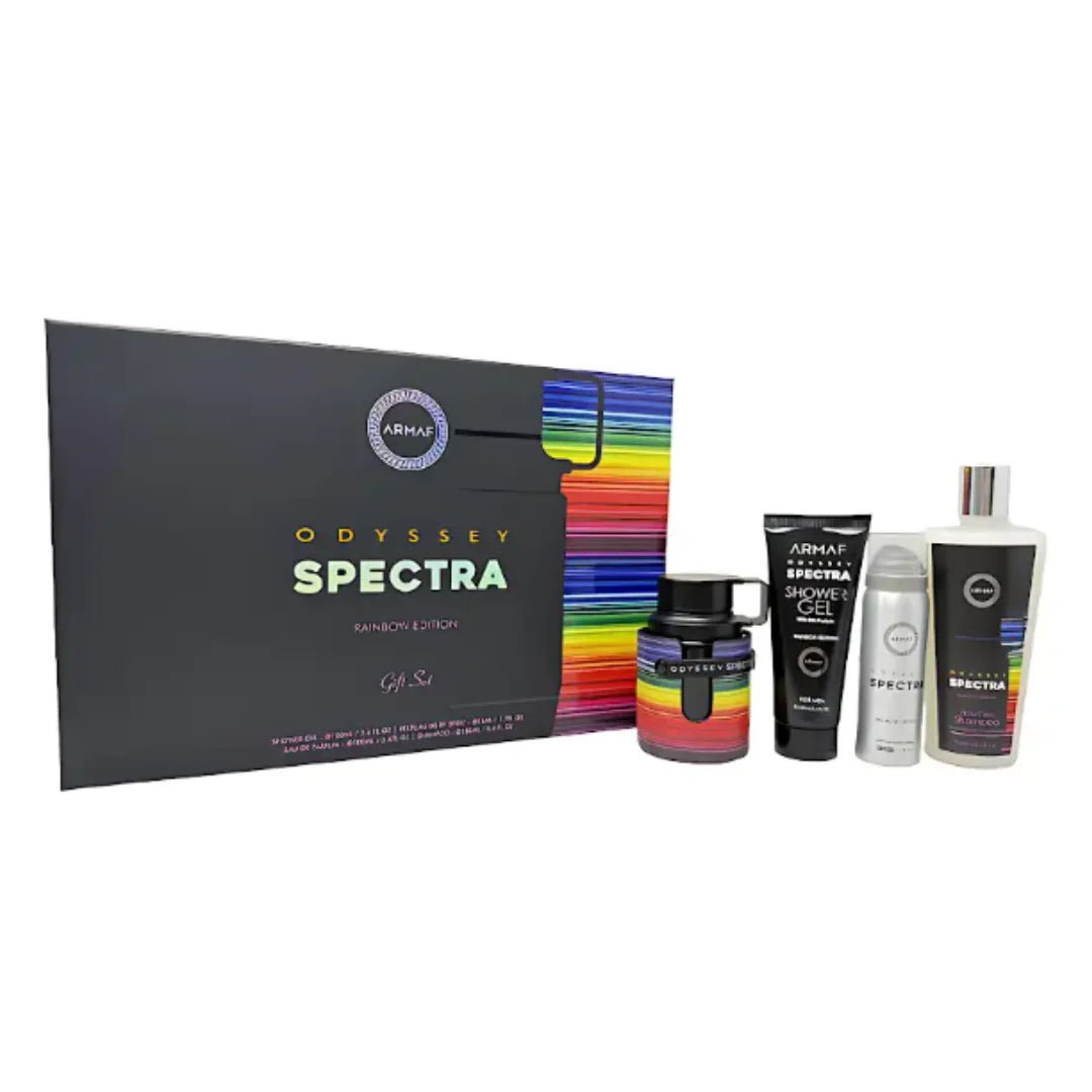 Armaf Odyssey Spectra Rainbow Special Edition 4 - Piece Gift Set - Scents Avenue NG