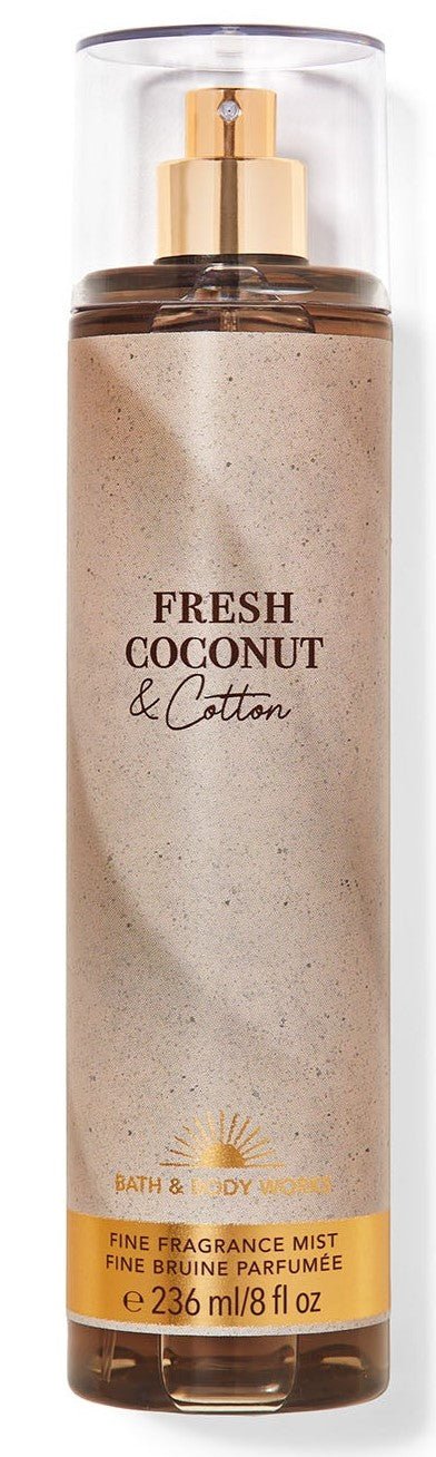 Bath & Body Works Fresh Coconut And Cotton Fine Fragrance Mist - Scents Avenue NG