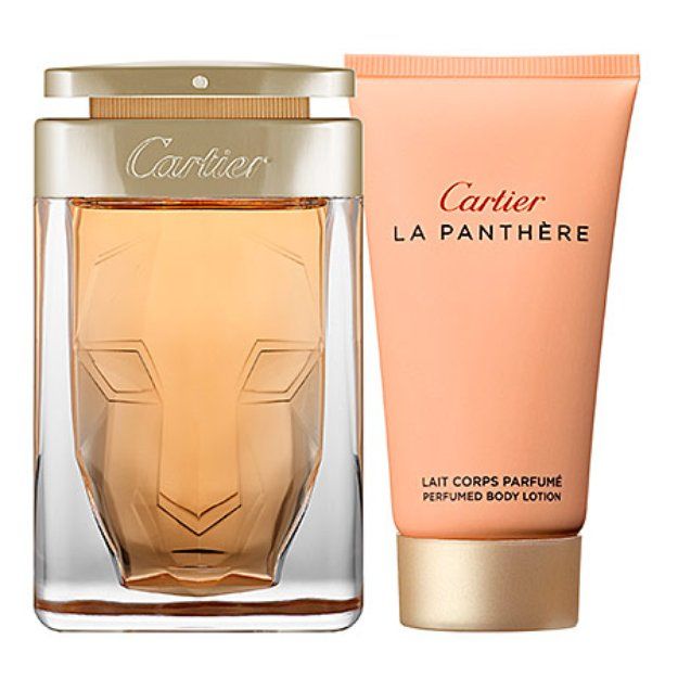 Cartier La Panthere Gift Travel Set with Body Lotion - Scents Avenue NG