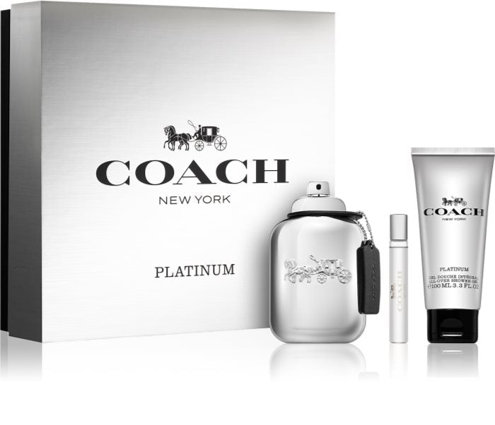 Coach Platinum EdP 3 - Piece Gift Set - Scents Avenue NG