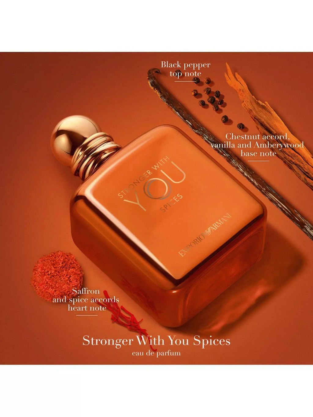 Emporio Armani Stronger With You Spices Edp 100ml - Scents Avenue NG
