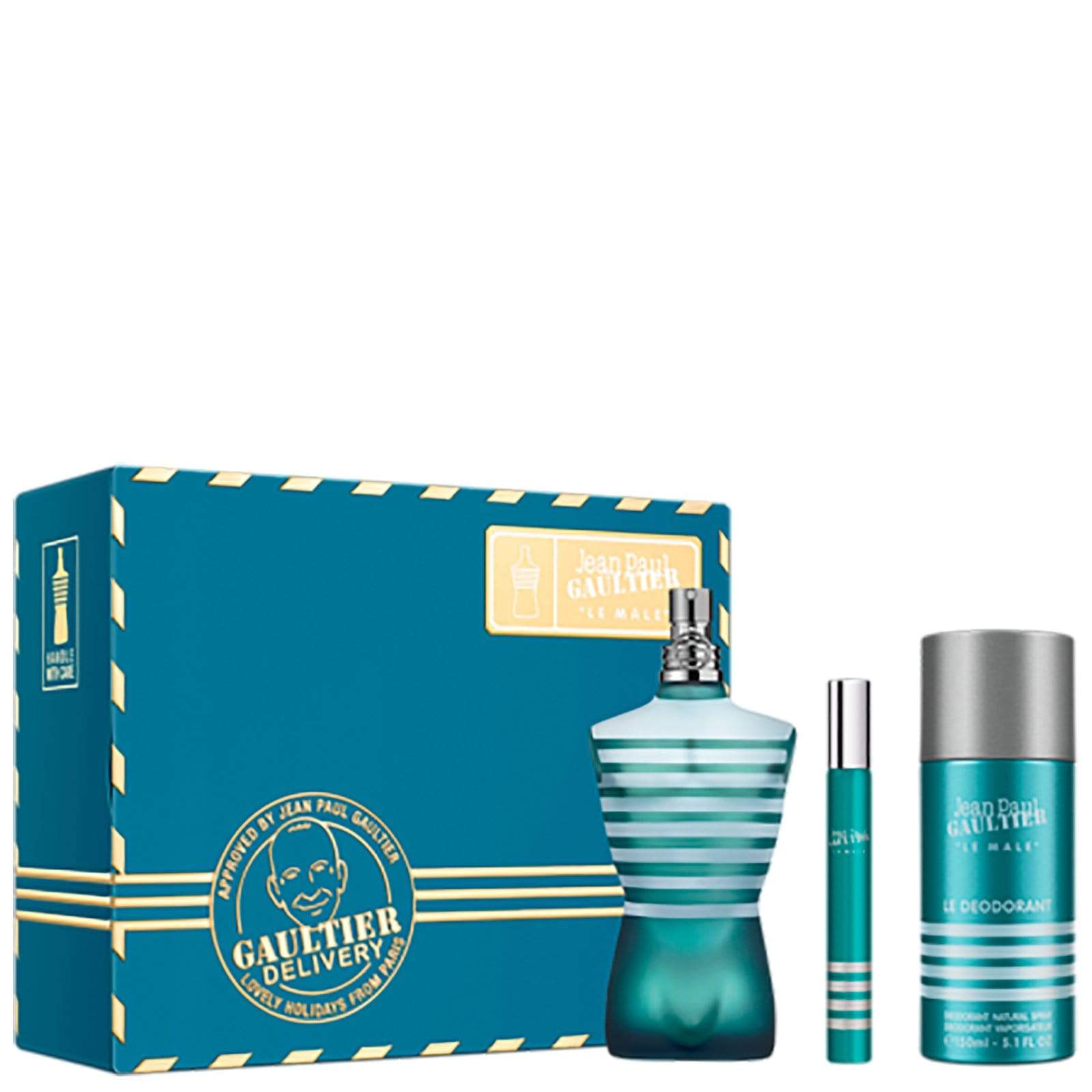 Jean Paul Gaultier Le Male 3 Piece Gift Set - Scents Avenue NG