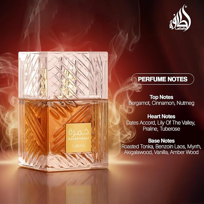 Lattafa Khamrah Eau de Parfum 100ml - Scents Avenue NG