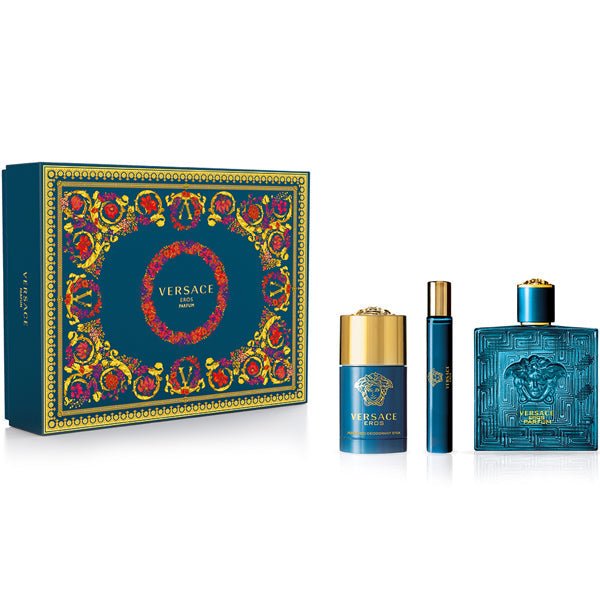 Versace Eros Parfum 3 - Piece Gift Set - Scents Avenue NG